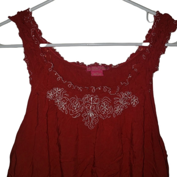 Sunny Leig Embroidered Tank Top - Picture 2 of 6